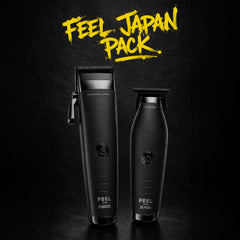 duo de tondeuse feel japan noirs highdrone d900 et d700
