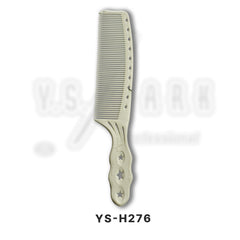 peigne avec manche et dents resserrées yspark blanc h276